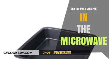 Microwaving Cake Pans: Safe or Not?
