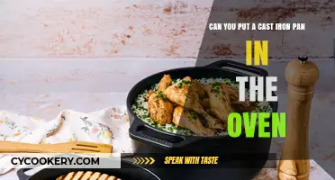 Cast Iron Pans: Stovetop to Oven Safe?