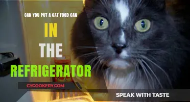 Can You Safely Store Cat Food Cans in the Fridge?