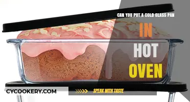 Glass Pans: Hot Oven Safety