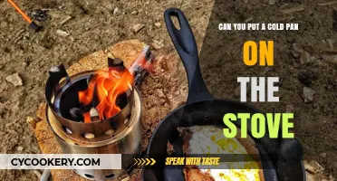 Stove Safety: Cold Pans, Hot Topic