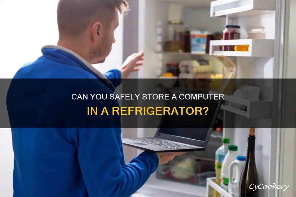 can you put a computer in a refrigerator