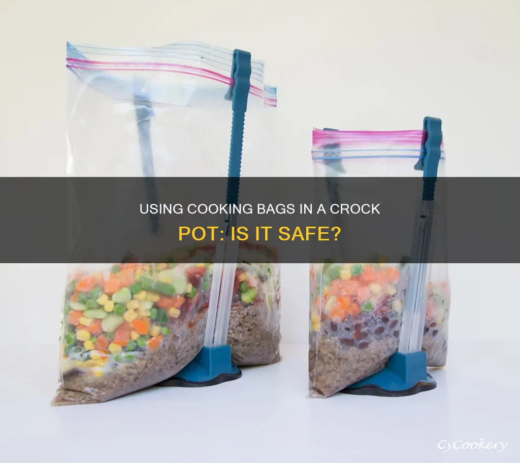 can you put a cooking bag in a crock pot