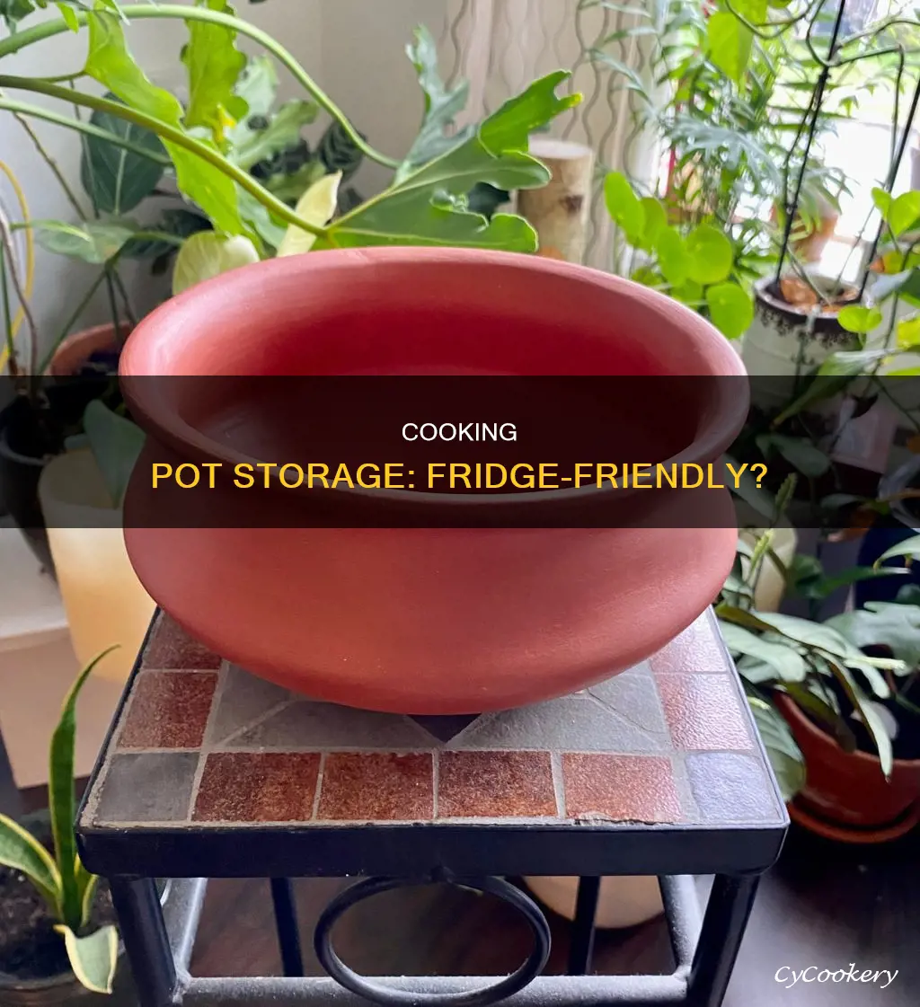 can you put a cooking pot in the fridge