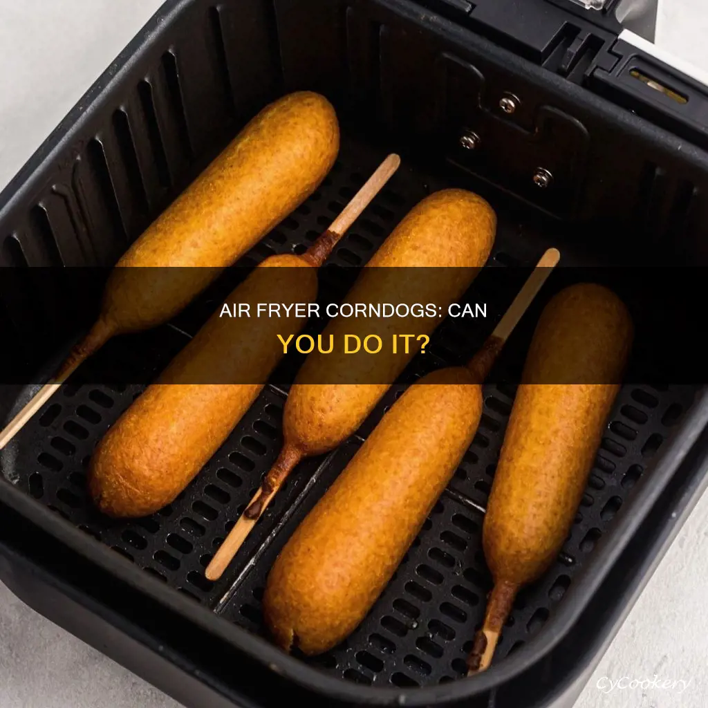 can you put a corndog in the air fryer