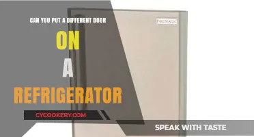 Can You Replace Your Fridge Door with a Different Model?