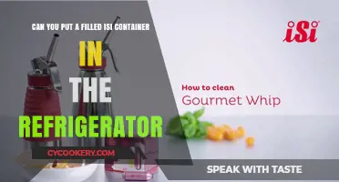 Refrigerating Filled ISI Containers: Safety Tips and Best Practices