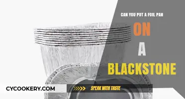 Blackstone Griddle: Foil Pan Cooking