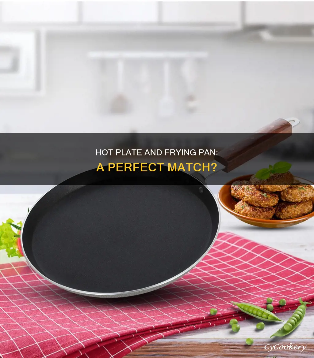can you put a frying pan on a hot plate