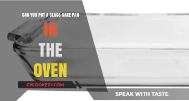 Glass Cake Pans: Safe for Ovens?