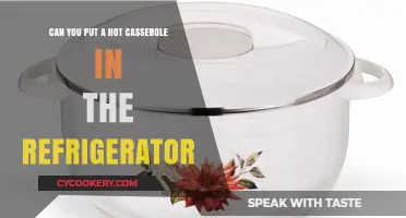 Cooling Hot Casseroles: Safe Refrigeration Tips for Your Dish