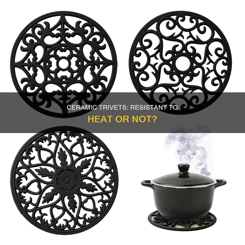 can you put a hot pan on a ceramic trivet