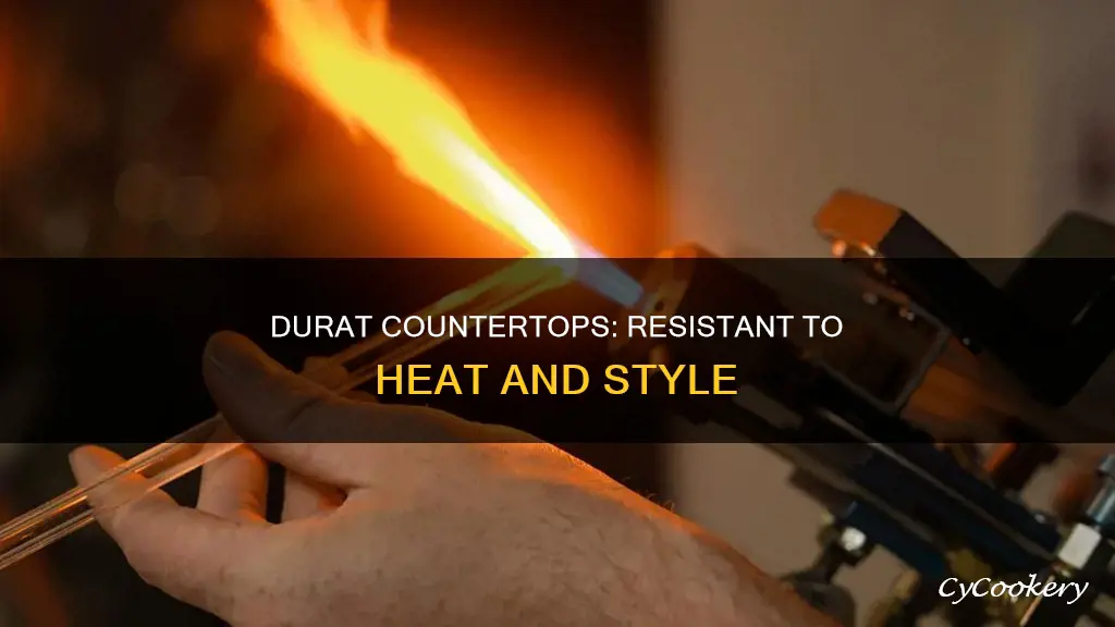 can you put a hot pan on durat