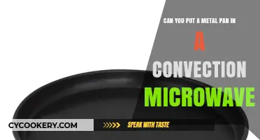 Convection Microwaves: Metal Pans, Safe or Not?