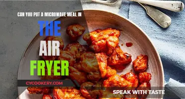 Microwavable Meals in an Air Fryer: Is it Possible?