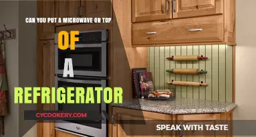 Microwave Placement: Is It Safe to Put One on Your Fridge?