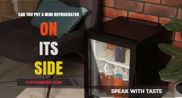 Can You Safely Lay a Mini Fridge on Its Side?