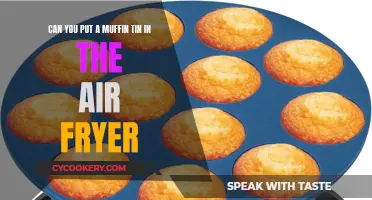 Air Fryer Baking: Muffin Tins