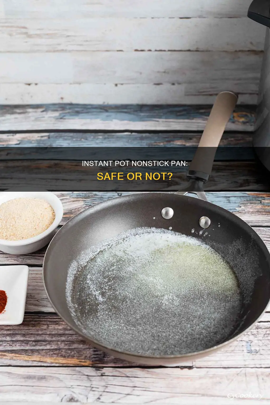 can you put a nonstick pan in the instapot