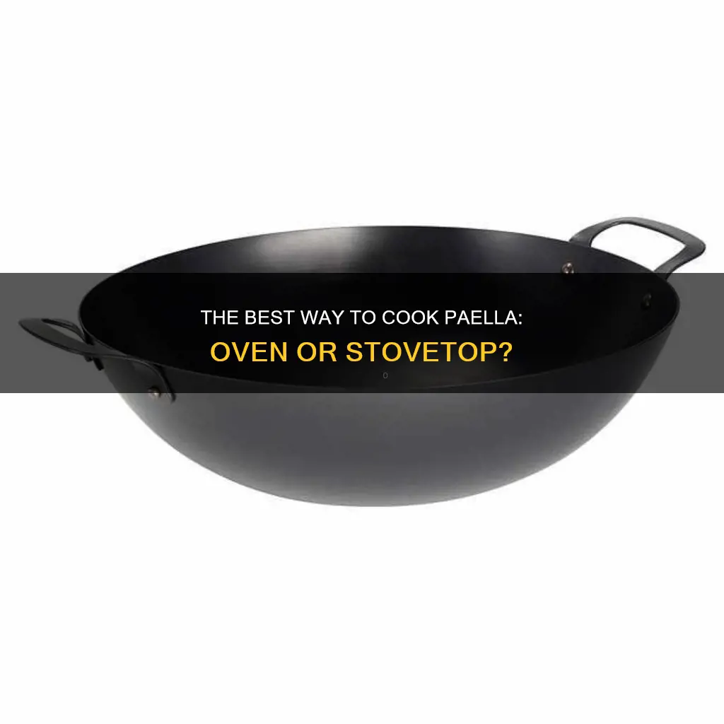 can you put a paella pan in the oven