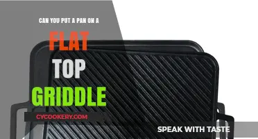 Using a Pan on a Flat Top Griddle: Is it Possible?