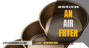 Air Fryer Pie: Tin or No Tin?