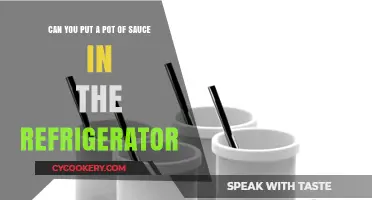 Refrigerating Sauce Pots: Safe Practices for Storing Leftover Sauce