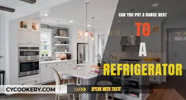 Can You Safely Place a Range Next to a Refrigerator?