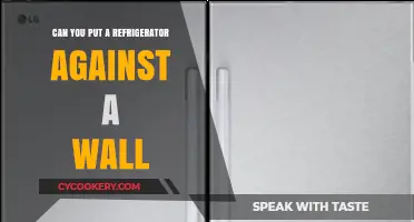 Can You Put a Refrigerator Against a Wall? Expert Tips