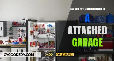 Can You Safely Install a Refrigerator in an Attached Garage?
