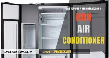 Can You Safely Place a Refrigerator in a Non-Air Conditioned Room?