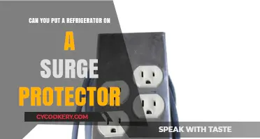Can You Safely Use a Surge Protector for Your Refrigerator?