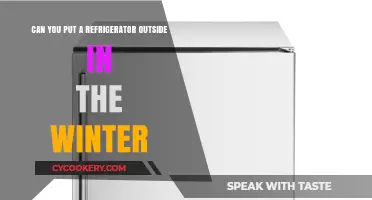 Outdoor Refrigerator Use: Winter Safety Tips and Best Practices