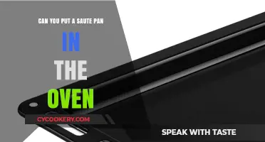 Saute Pan in the Oven: Is It Safe?