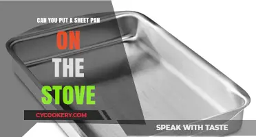 Sheet Pans on Stove: Is It Safe?