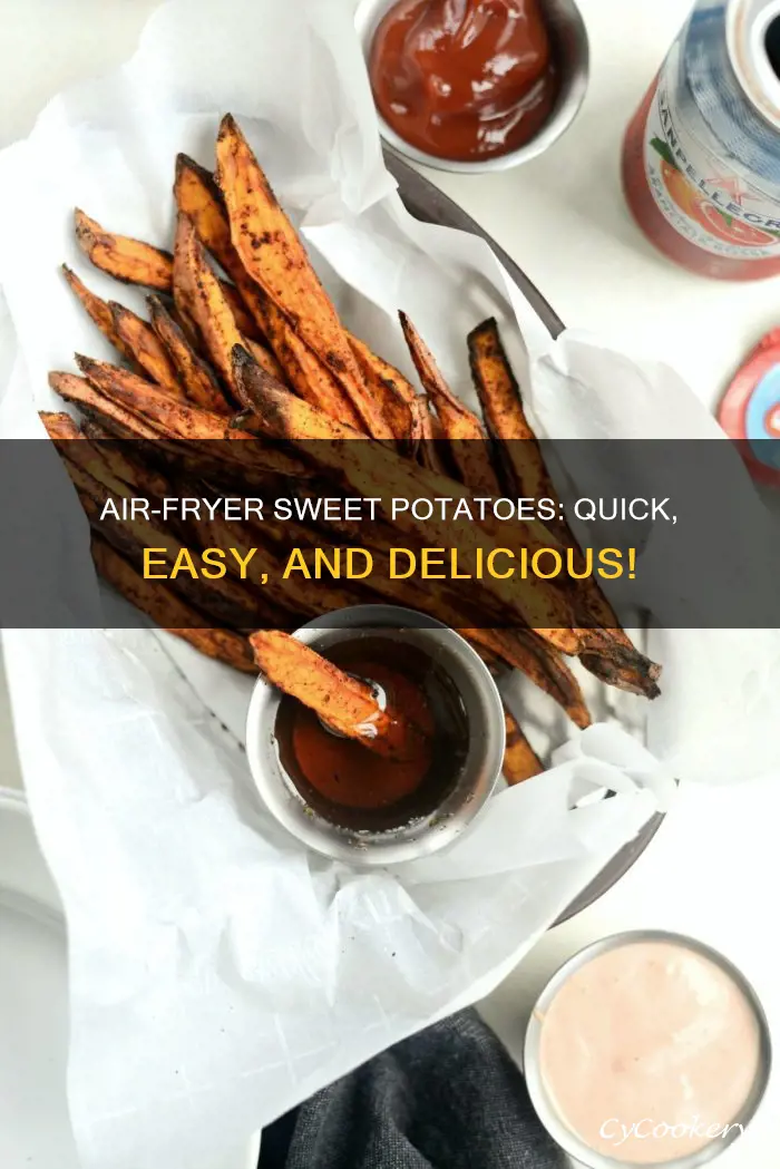 can you put a sweet potato in the air fryer