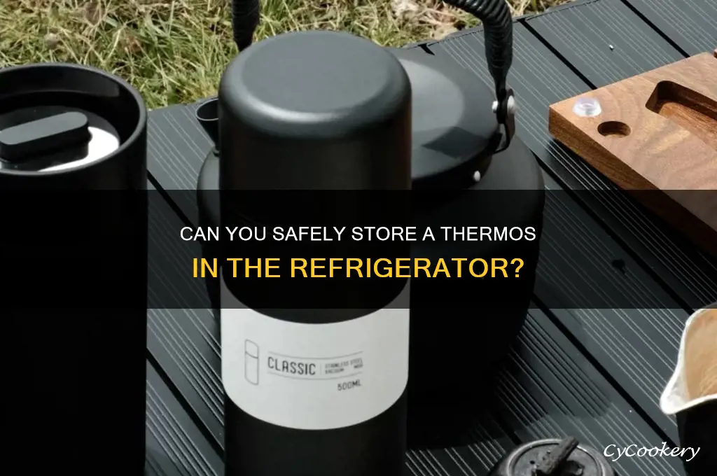 can you put a thermos in the refrigerator