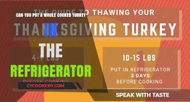 Refrigerating a Whole Cooked Turkey: Best Practices and Safety Tips