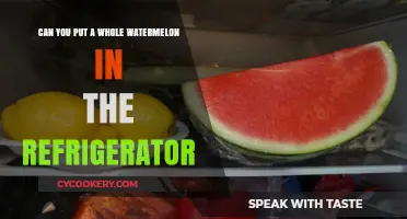 Whole Watermelon in the Fridge: Tips for Storage and Freshness