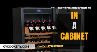 Can You Install a Wine Fridge in Your Kitchen Cabinet?