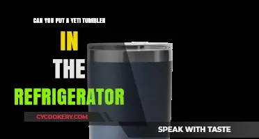Can You Safely Refrigerate Your Yeti Tumbler? Find Out Here