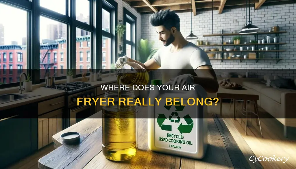 can you put air fryer in recycle bin