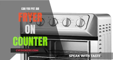 Air Fryer Counter Placement: Is It Safe?