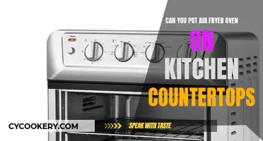 Air Fryer Oven: Safe on Kitchen Countertops?