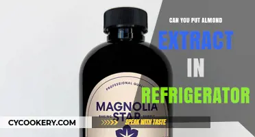 Storing Almond Extract: Should You Refrigerate It for Freshness?