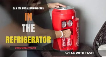 Can You Safely Chill Aluminum Cans in Your Fridge?