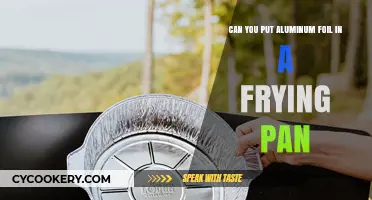 Aluminum Foil in Frying Pan: Safe or Not?