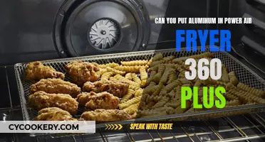 Air Frying Safely: Aluminum in Power Air Fryer 360 Plus