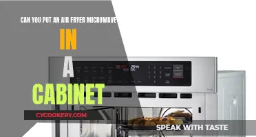 Air Fryer Microwaves: Cabinets or Countertops?