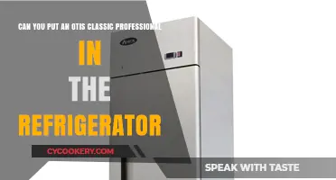 Can You Safely Refrigerate an Otis Classic Professional?